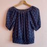 Hollister Cropped Blouse Size XS LIKE NEW Image 2