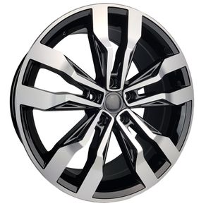 19" VW Type Black Alloy Wheels Vw Audi Seat Skoda 5x112