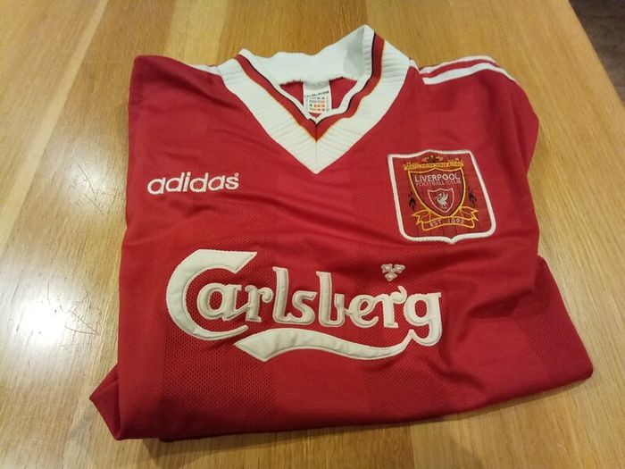 Authentic Original 1995/96 Liverpool Home Jersey