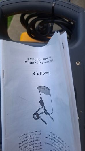 wood chipper