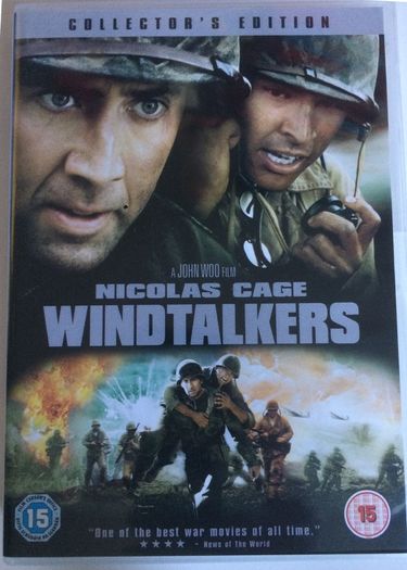 Windtalkers (John Woo Film) [2002] Nicolas Cage, Adam Beach, Peter Stormare, Noah Emmerich, Mark Ruffalo & Christian Slater [Movie DVD]