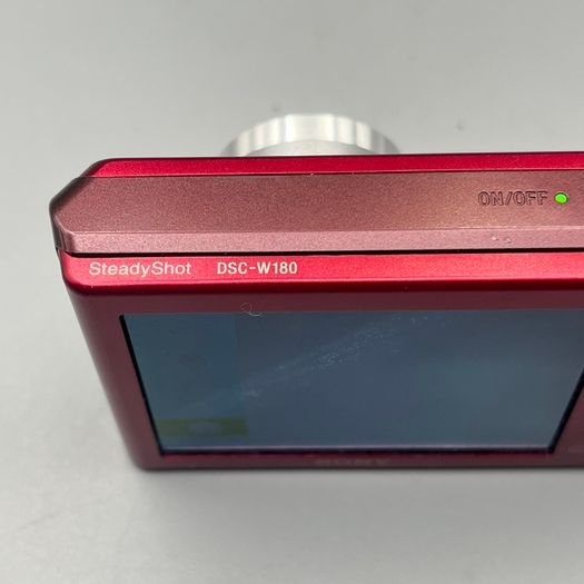 Sony Cyber-shot DSC-W180 Digital Camera Red 10.1MP