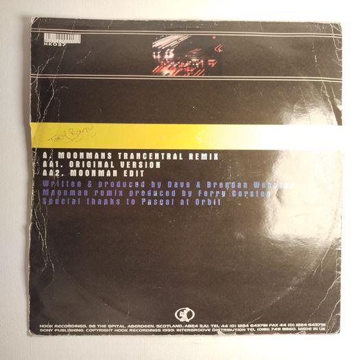 Cascade - Transcend (Moonman's Trancentral Remix) - Hook Recordings - QUALITY Late 90s TRANCE Banger!