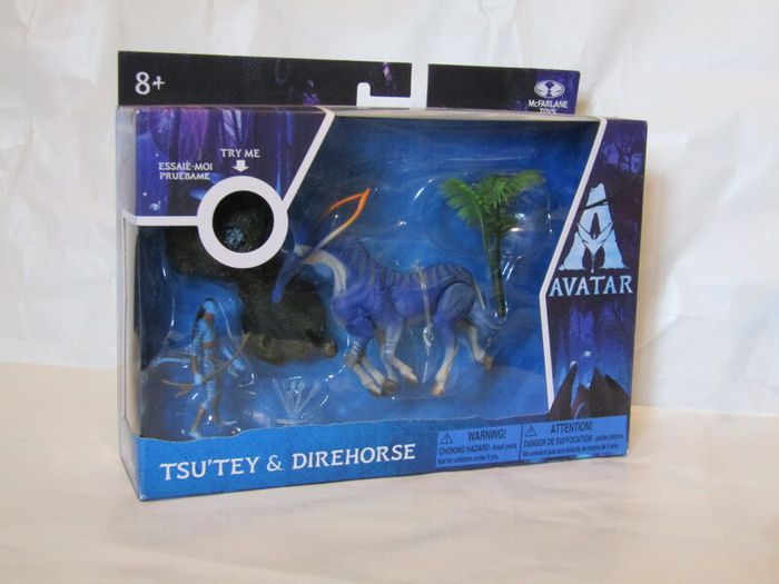 Avatar Movie Mcfarlane Toys Figure Playset Tsu'tey and Direhorse Brand New Sealed