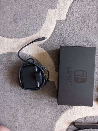 Nintendo Switch and accessories plus 2 games