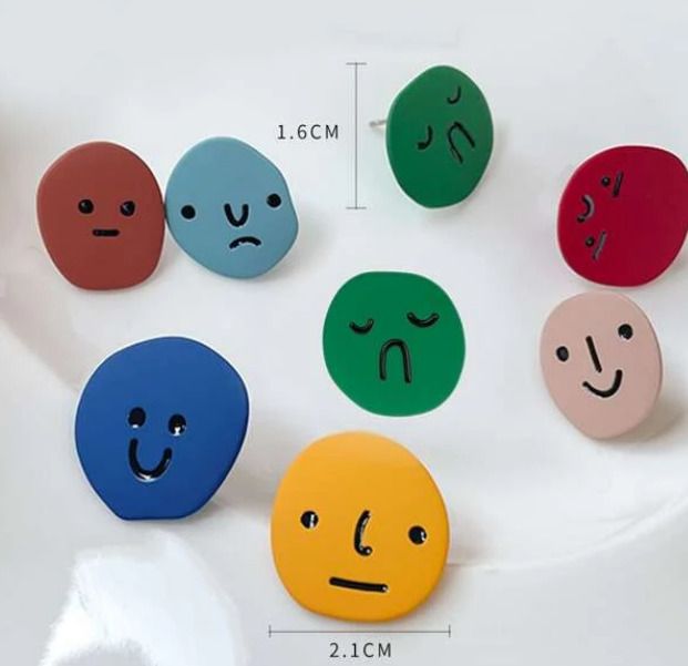 6pcs/set Stud Earrings