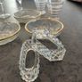 1950s Glassware JOB LOT. Napkin rings etc, sherry glasses, Image 4