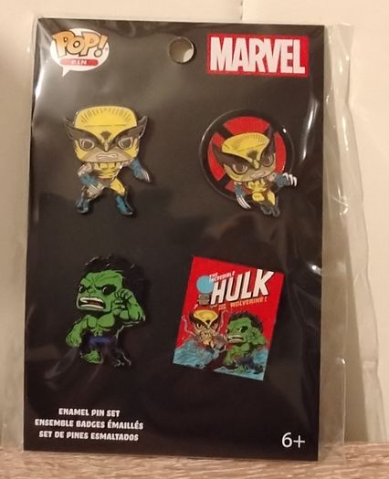 Wolverine 50th Anniversary 4 - Pack pin set