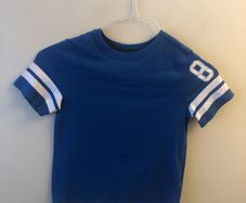 Blue T-shirt (age 7-8)