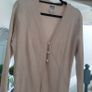 River Island Gold Lurex 3 button knit Image 5