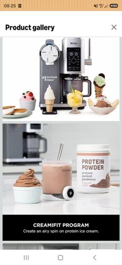 ice cream maker / ninja swirl