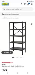 Ikea racks x 8 (white) brand new in boxes