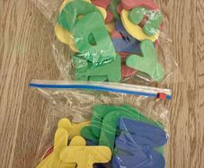 Foam letters - FREE