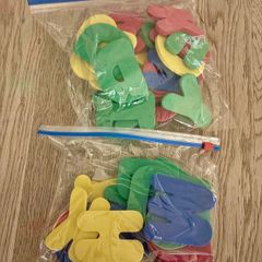 Foam letters - FREE