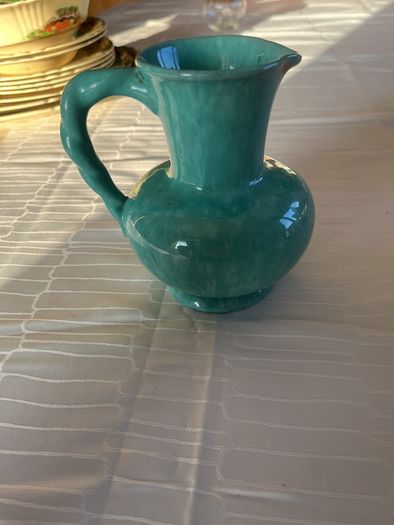 mid-century ceramic pitcher