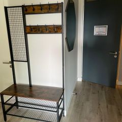 Hall Tree, Shoe Rack and Bench Bundle of 3 items