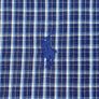 Ralph Lauren Mens Button Down Blake Shirt Blue Check - Size L Image 6