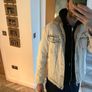 Renaur Sherpa trucker lined denim jacket Image 8