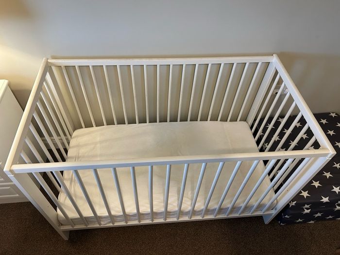 IKEA Gulliver White Cot