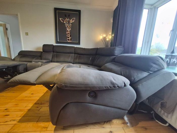 Corner Sofa, recliner