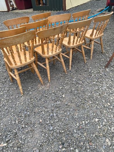 antique kitchen chairs