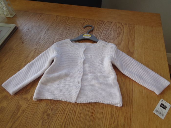 White Baby Cardigan for Sale