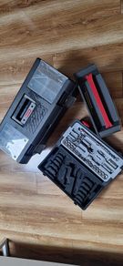 Tool Storage Box Set with Assorted Tools