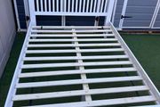 Beautiful White Solid 4Ft 6 Double Wooden Bed Frame - Can Deliver