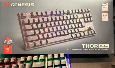 Gaming Keyboard Thor 303 TKL Genesis RGB