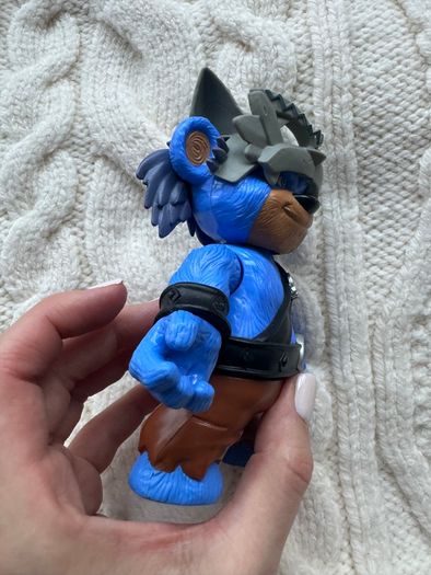 2019 Playmates Toys ZAG Heroez Power Players Bearbarian Action Figure Used Please look at the pictures