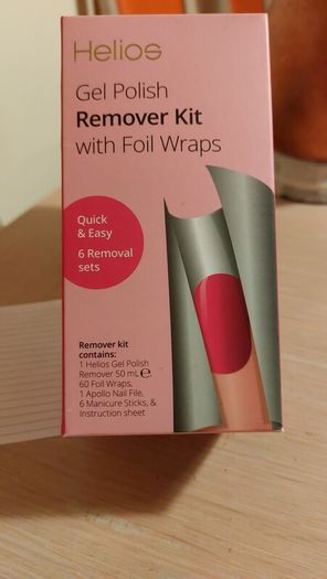 Gel nail removal kit