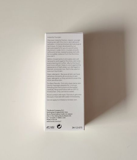 No7 Total Renewal micro - dermabrasion Exfoliator - New