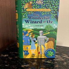 The Wonderful Wizard of Oz 252-Piece Double-Sided Jigsaw in a book-box