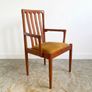 6 Vintage Mid Century Teak Dining Chairs Image 4