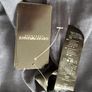 Brand-new Mens Emporio Armani Navy Logo T- Shirt Image 4