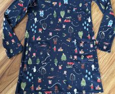 Next navy Christmas dress age 11 excellent condition!