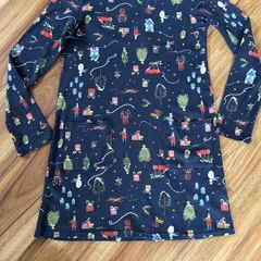 Next navy Christmas dress age 11 excellent condition!