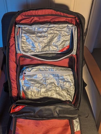 Rockrider Cross-Country Racing Travel Backpack (38L) - Decathlon Cycling & Travel Bag - Black