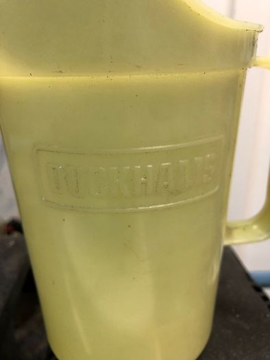 Duckhams oil jug