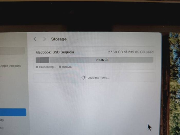 MacBook pro 16GB memory, 15 inch screen, 256GB SSD storage . Sequoia IOS 15.1  power supply 85 watts   . Video card Intel 4000 HD 2.6 Ghz CPU quad core
