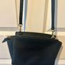 MICHAEL KORS Selma Medium Saffiano Leather Messenger Black Image 3