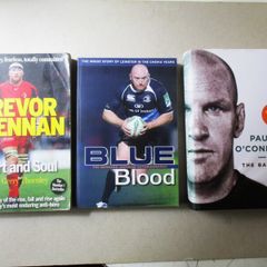 Irish Rugby - 3 Signed Books