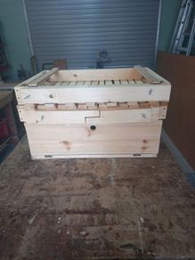 removable camping " bed box" ( single size)