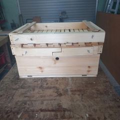 removable camping " bed box" ( single size)