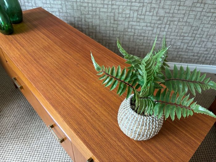 Vintage Retro Mid Century Teak Compact Sideboard