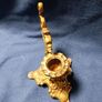 vintage brass candle Holder Image 3