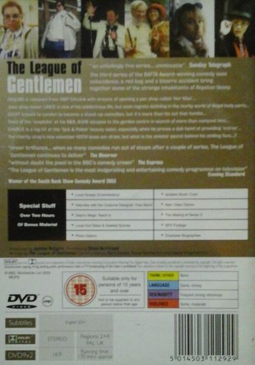 The League Of Gentlemen (Series 3) [DVD TV Boxset]