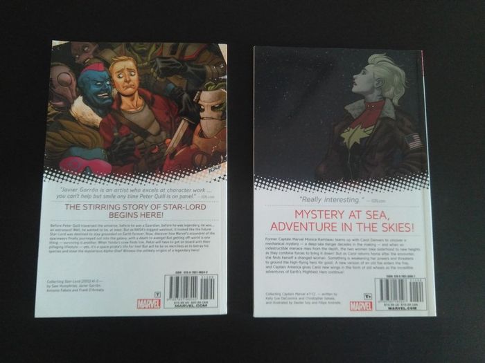 graphic novels - Marvel titles