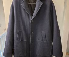 carhartt Jenson wool coat XL navy