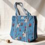 Brand New Hand block printed Cotton Quilt Bag Image 5